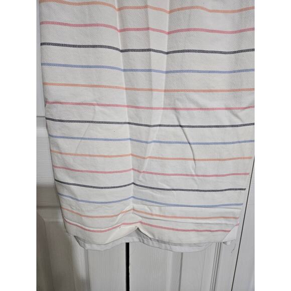Talbots size 8 women's Biscayne pastel striped sheath dress - Picture 3 of 10
